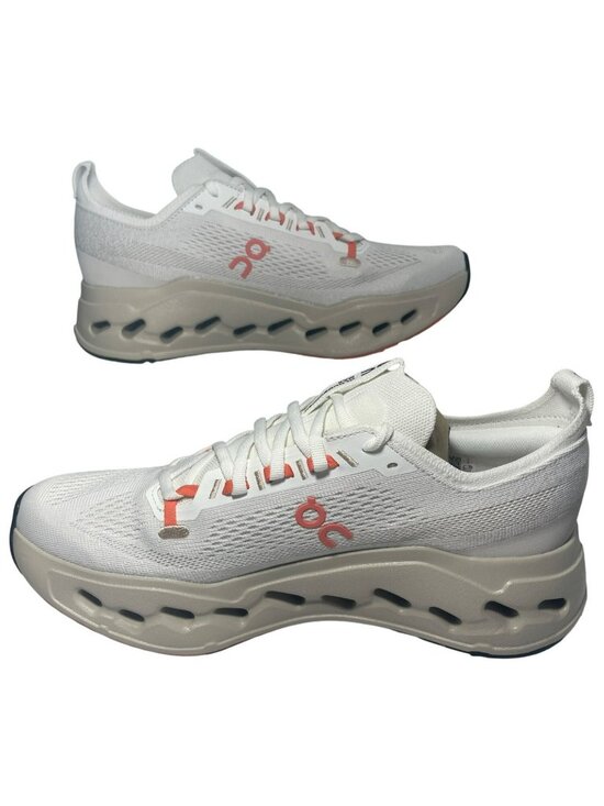 On Cloudsurfer Max Running Shoes Ivory/Salmon Athletic Sneakers Men\'s Size 9 NWB main image 7